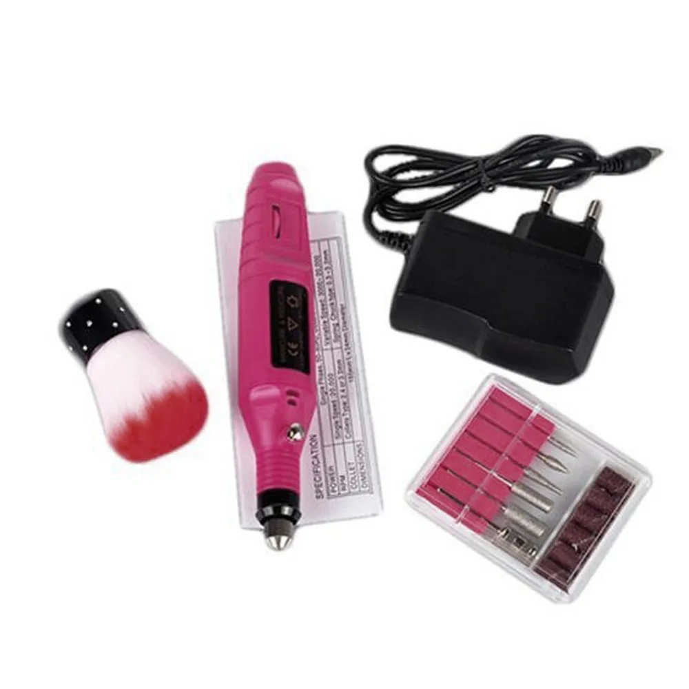 2017 Красота Дизайн ногтей быстро дрель Электрический файла буфера Биты Акриловые