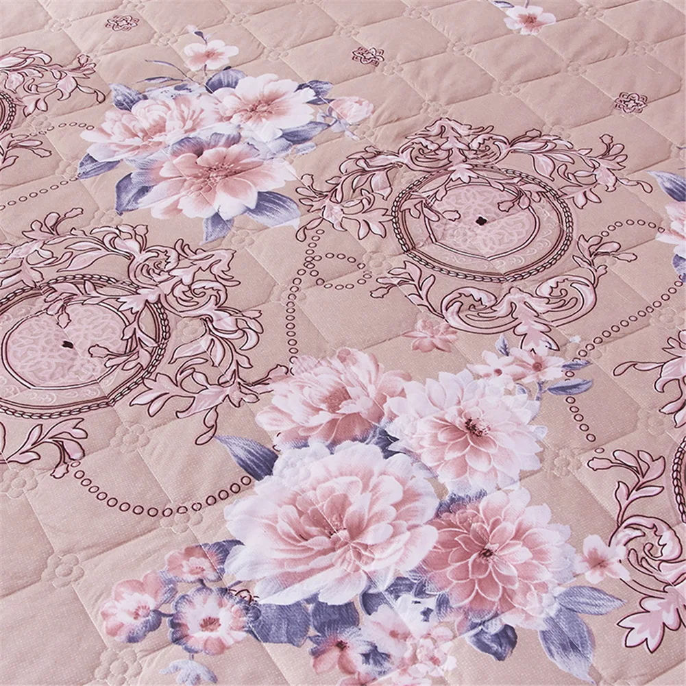 150x200 см, покрывало для кровати, теплая, утолщенная, шлифованная, стеганая, одинарная, двойная кровать, юбка, обмотка вокруг, нескользящая, кровать, юбка, наволочка