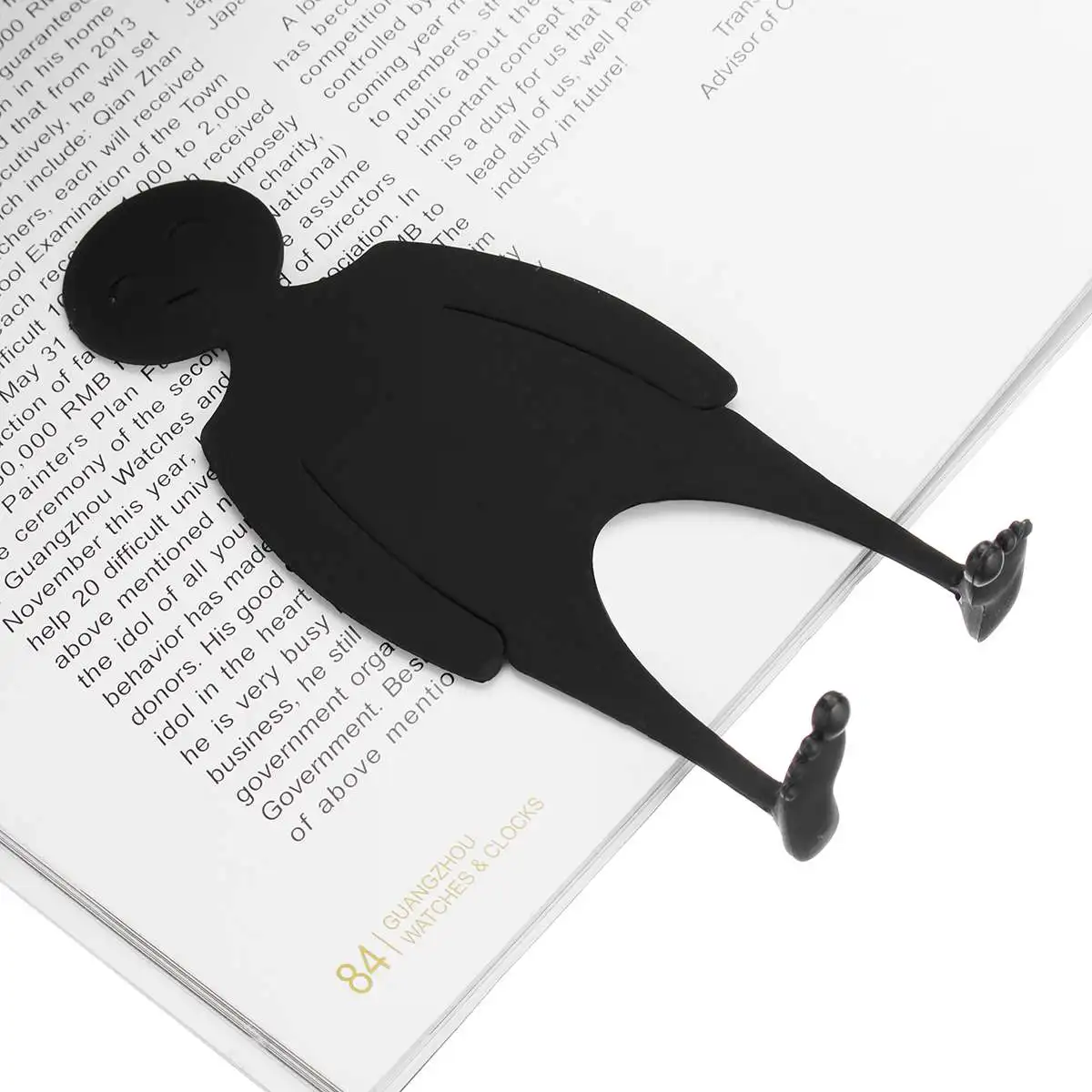 Новинка; милые закладки для книг в форме человека из полиэтилена; закладки для книг с изображением героев мультфильмов