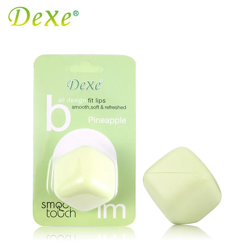 Dexe 1Pcs Lip Balm Fruit Flavor Fit Lips Balls Smooth Touch Soft &amp Refreshed Hydrate Moisturizing Long Lasting Lipstick Makeup | Красота и