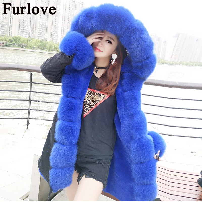 Новинка 2017 года длинные пальто с мехом камуфляж зимняя куртка женские Пиджаки