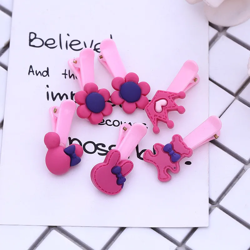 10 шт./лот корейский цветок корона заколка для волос Детская повязка на голову