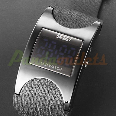 2014 Brazil World Cup Men's Blue LED Digital Rubber Band Wrist Watch #1600065 | Тематическая одежда и униформа