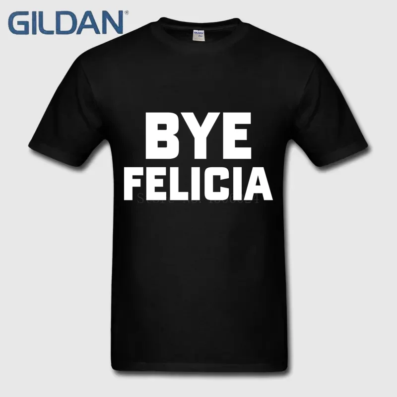 Высокая Homme футболка Костюмы больших размеров создать Bye Felicia черный вязаный Для