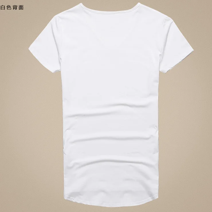 Футболки короткий рукав Футболка Для Мужчин's хлопок лайкра мужчин модный