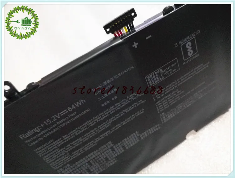Аккумулятор GYIYGY B41N1526 для Asus ROG Strix GL502 GL502V GL502VT 1A GL502VM S5 S5VT6700 BSI7N27 0B200