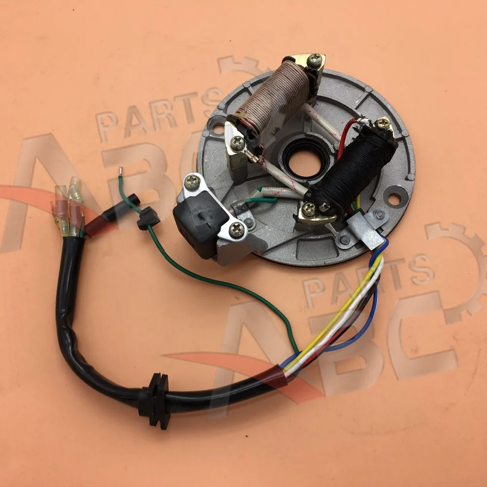 Статор Магнето Пластина для JH70 70cc 90cc 110cc 125cc Байк ATV картинг китайский|stator plate|magneto