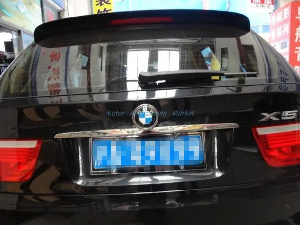 Новая хромированная крышка багажника из нержавеющей стали для BMW X5 E70 X6 E71 2008 2013|trunk