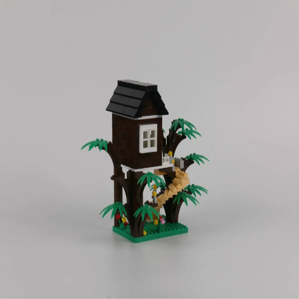 LONGDA радует высоким Совместимость Alpinia Oxyphylla Building Block игрушечный конструктор