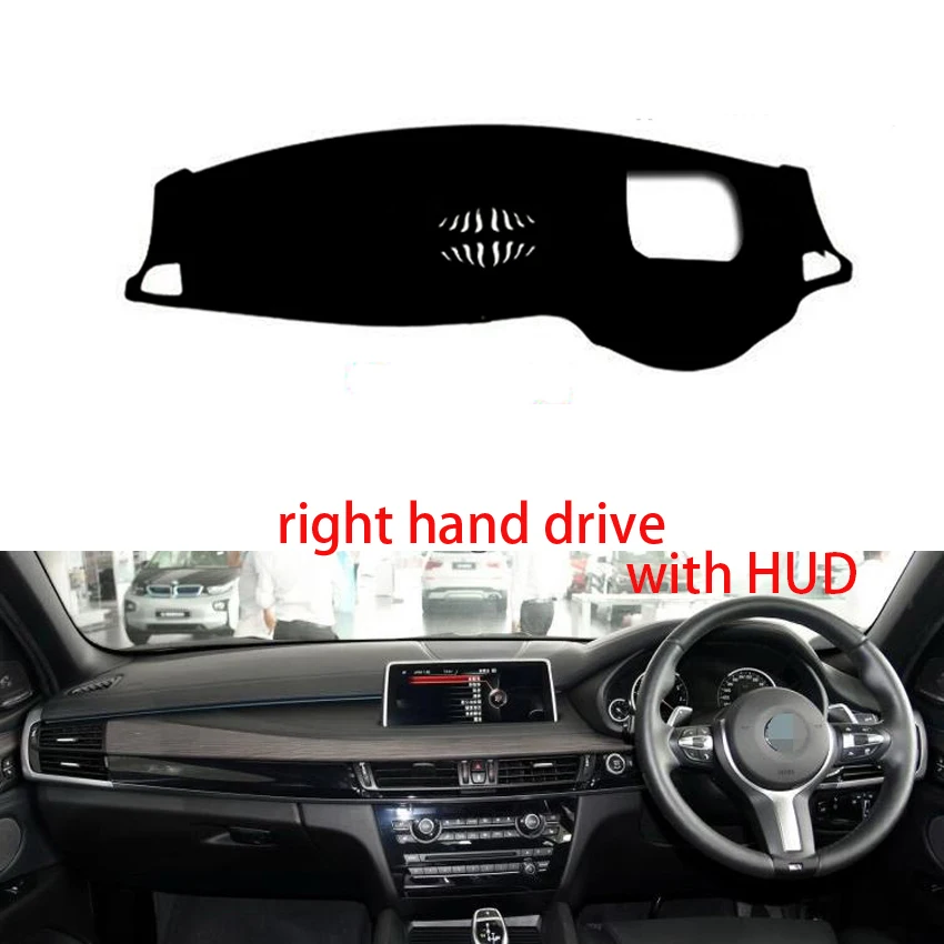 Крышка приборной панели автомобиля коврик для BMW X6 2008 2009 2010 2011 2019 правый руль Dashmat