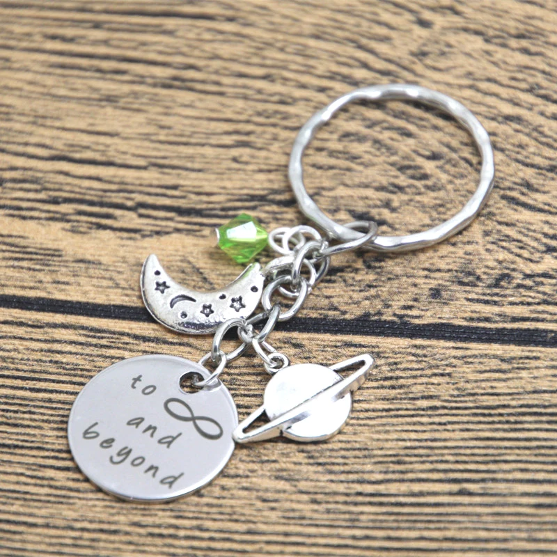 12 шт./лот брелок для ключей с изображением космоса|crystal keychain|infinity keyringcrystal keyring |