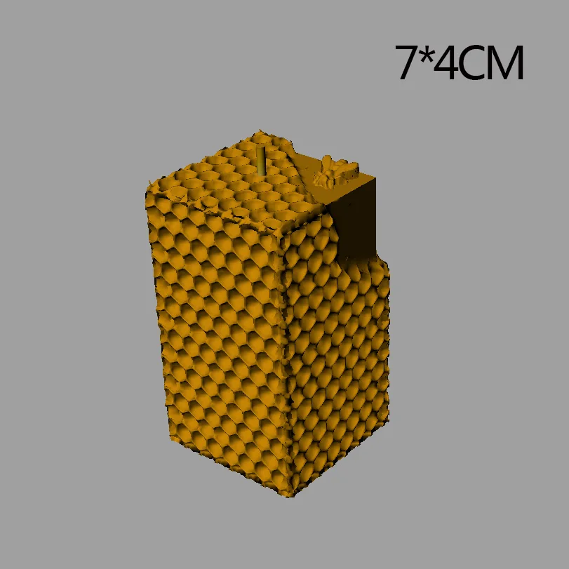 C Honeycomb candle silicone mold several geometry candle mold DIY DIY handmade candle mold - Цвет: C