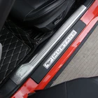 SHINEKA Стайлинг автомобиля из нержавеющей стали, протектор порога входной двери для Ford Mustang 2015 +