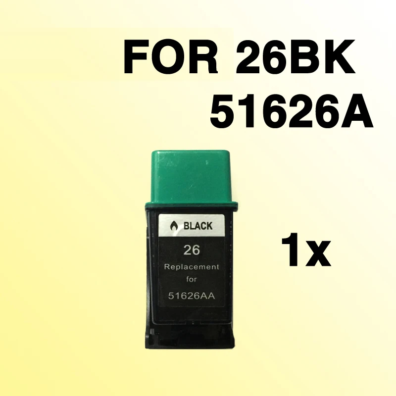 Черные картриджи kingz 1 шт совместимы с 26 принтерами hp26 Fax 700 750 900 950 | Компьютеры и