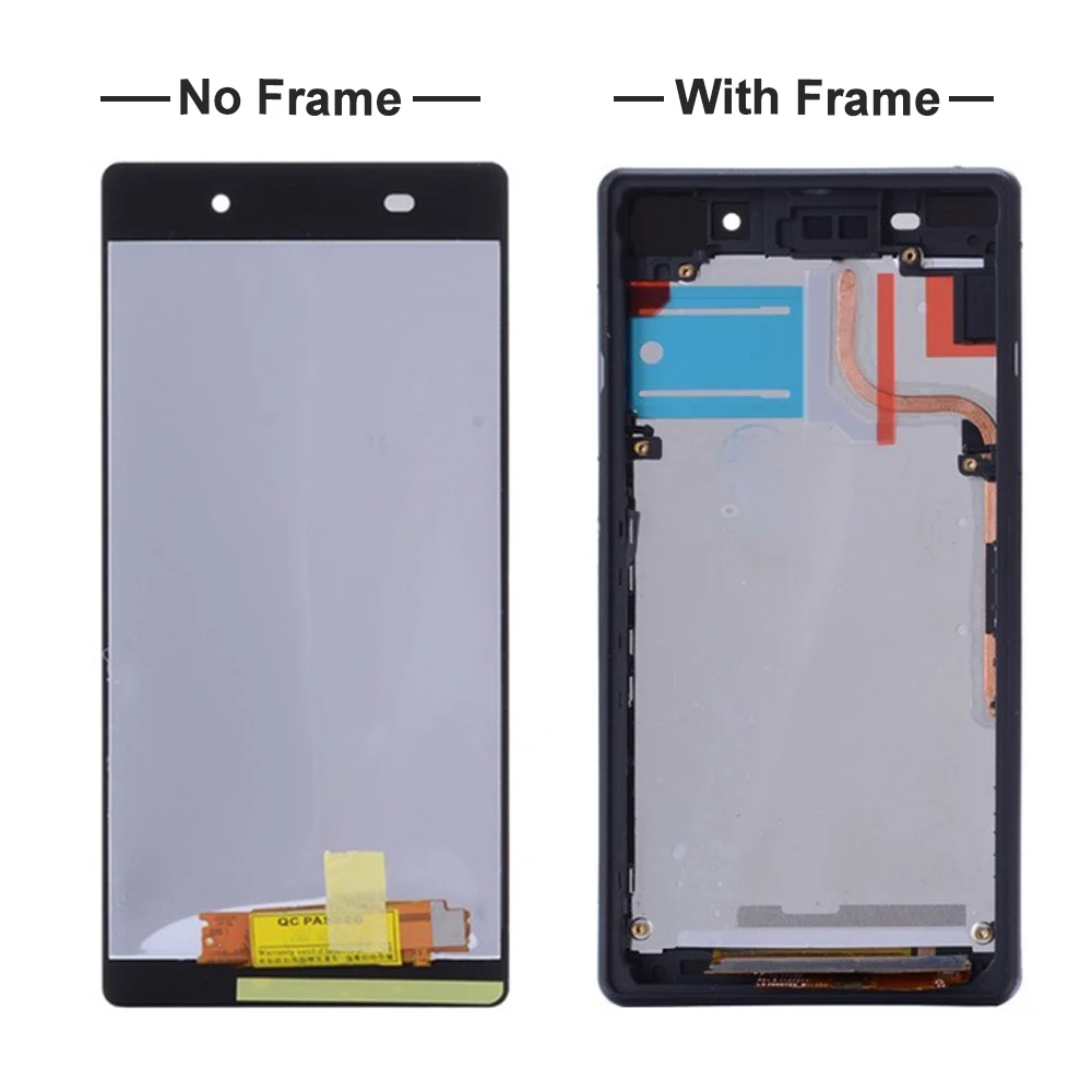 100% тест ЖК дисплей для Sony Xperia Z2 D6502 D6503 D6543 L50W D6502D кодирующий преобразователь