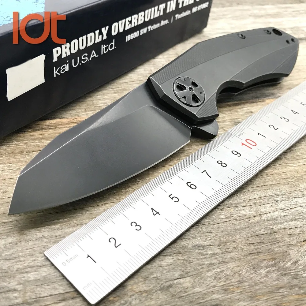 Складной нож LDT 0456 BW CTS 204P Blade TC4 титановые ножи с ручкой тактический карманный для