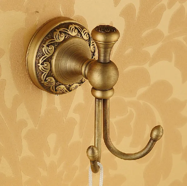 

Hot selling Bathroom Accessories European Antique Bronze ceramic Robe Hook ,Clothes Hook,Coat Hook,Bathroom cloth rack Products