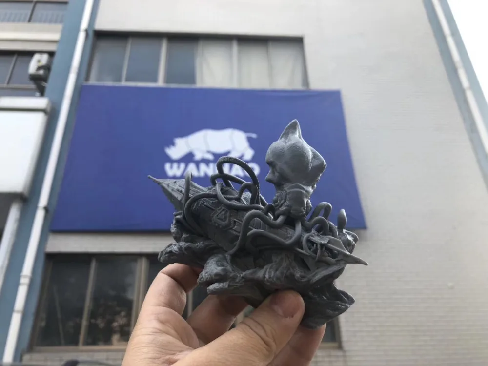 WANHAO D8 DLP 8.9 inch LCD Best 3D printer Dental Jewelry 405nm UV resin max 30mm/hour wifi and flash disk