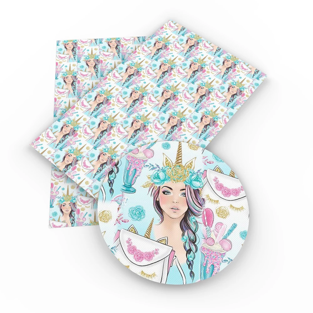 1063652004 David accessories 30*140 см животное лошадь с принтом из искусственной кожи в стиле пэчворк для волос с бантом, Сумки материалы ручной работы DIY, 1Yc4298 - Цвет: 1063652004