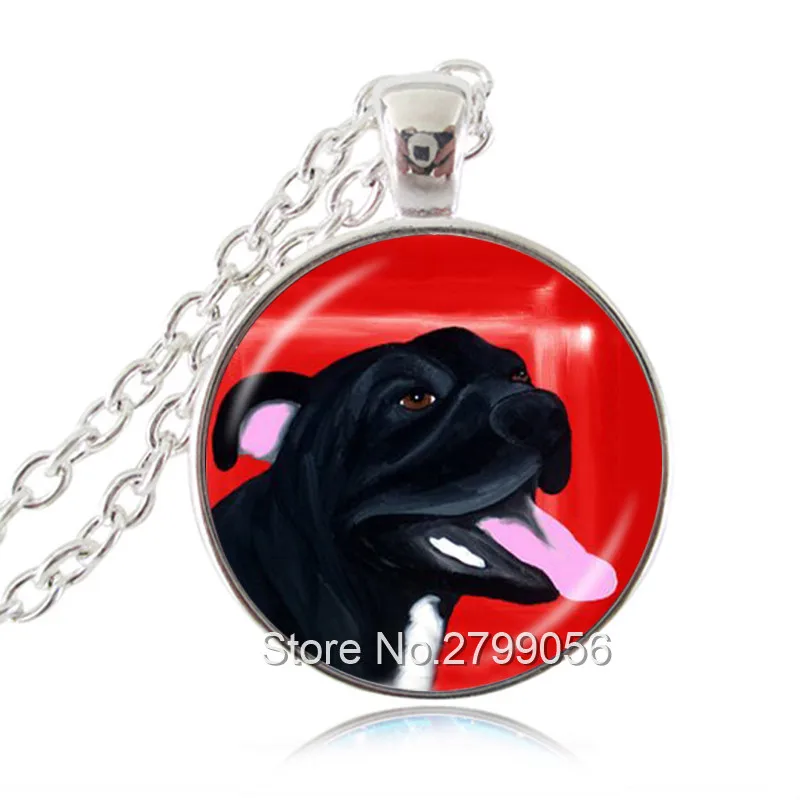 Питбулл собака ожерелье американский питбултерьер Pet щенок спасательный кулон