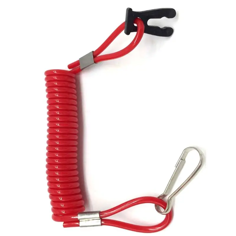 

1PC Boat Outboard Engine Motor Lanyard Kill Stop Switch Safety Tether For SUZUKI