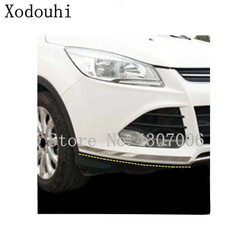 Для Ford Kuga Escape 2013 2014 2015 2016 автомобиль из нержавеющей стали передний Боковой бампер