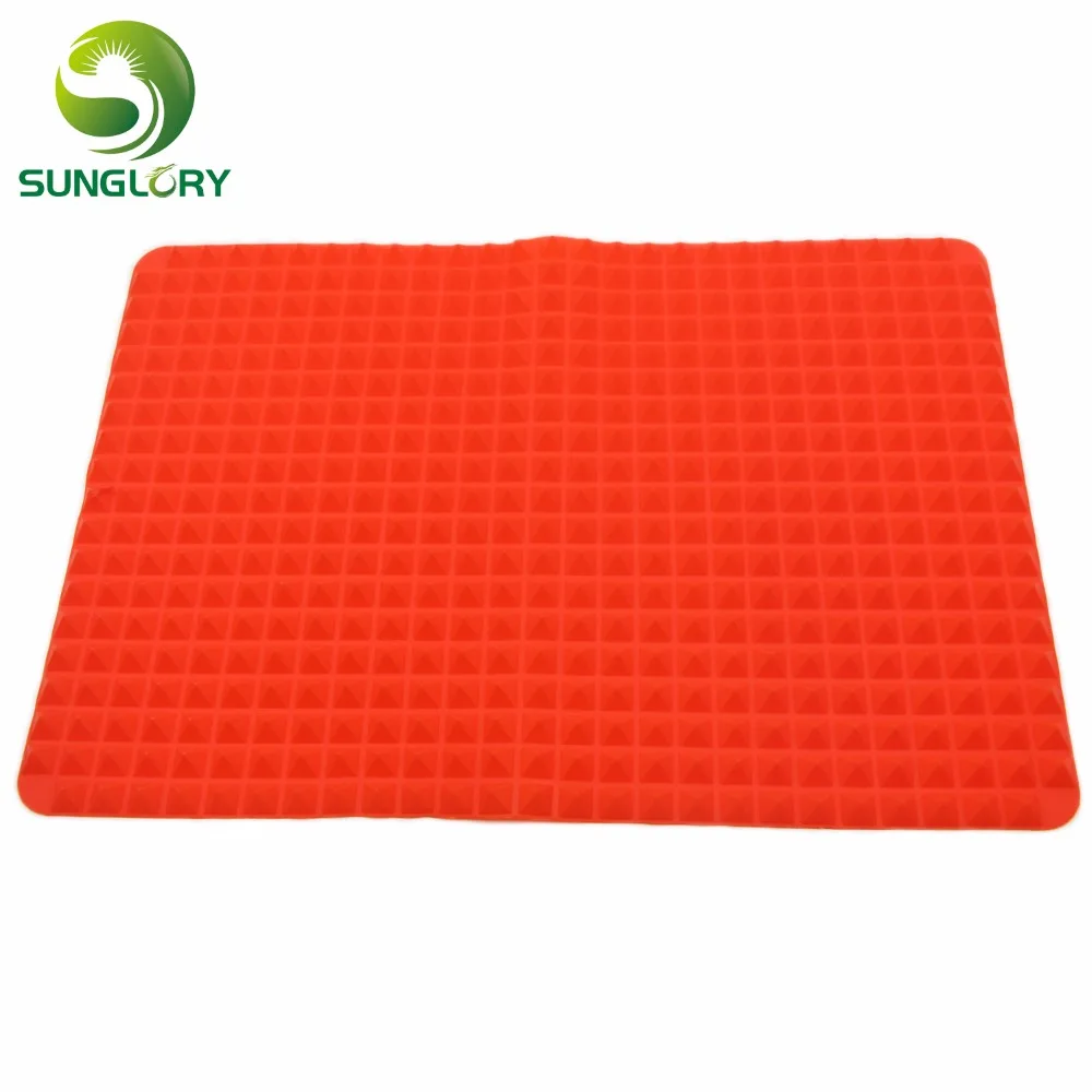 Силиконовая форма в виде пирамиды антипригарный силиконовый коврик для