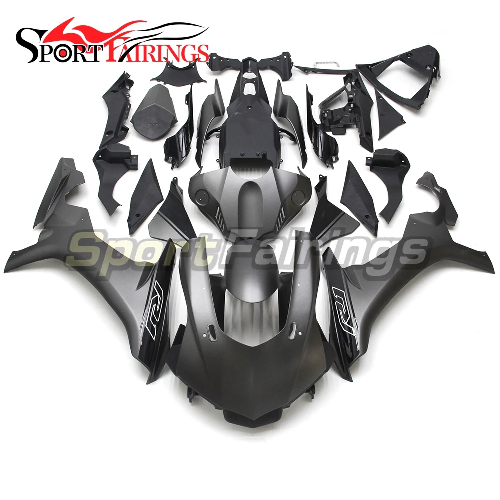 

Motorcycle Fairings For Yamaha YZF R1 Year 15 YZF-R1 2015 2016 ABS Plastic Injection Complete Fairing Kit Carenes Gun Metal New