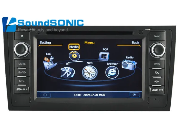 A6 S6 RS6 C5 DVD GPS Для Audi Автомобиля мультимедийный Навигации Navi Nav Сб Медиа Mp3 | Автомагнитолы -1976627205