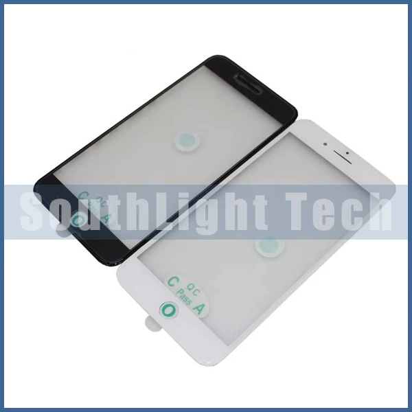 10 шт. холодный пресс 3 в 1 Передняя стеклянная линза с рамкой OCA для iphone 5S 6 6s 6plus 6s Plus 7Plus 8 Plus 7 8 Plus