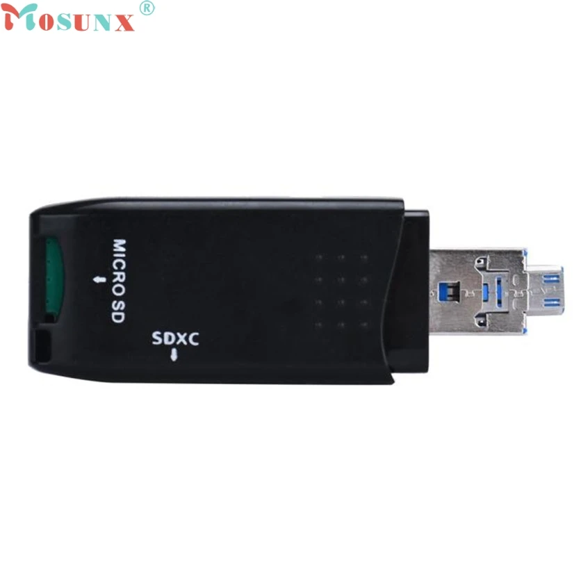 Mosunx Simplestone MINI 5 Гбит/с Супер Скоростной USB 3 0 + OTG Micro SD/SDXC TF кардридер адаптер U диск