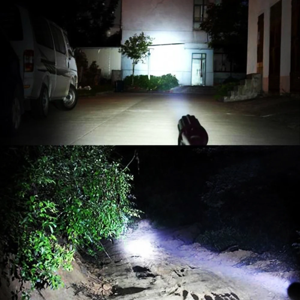 Бейсбольная летучая мышь LED 3 USB зарядка аварийный Тактический водонепроницаемый