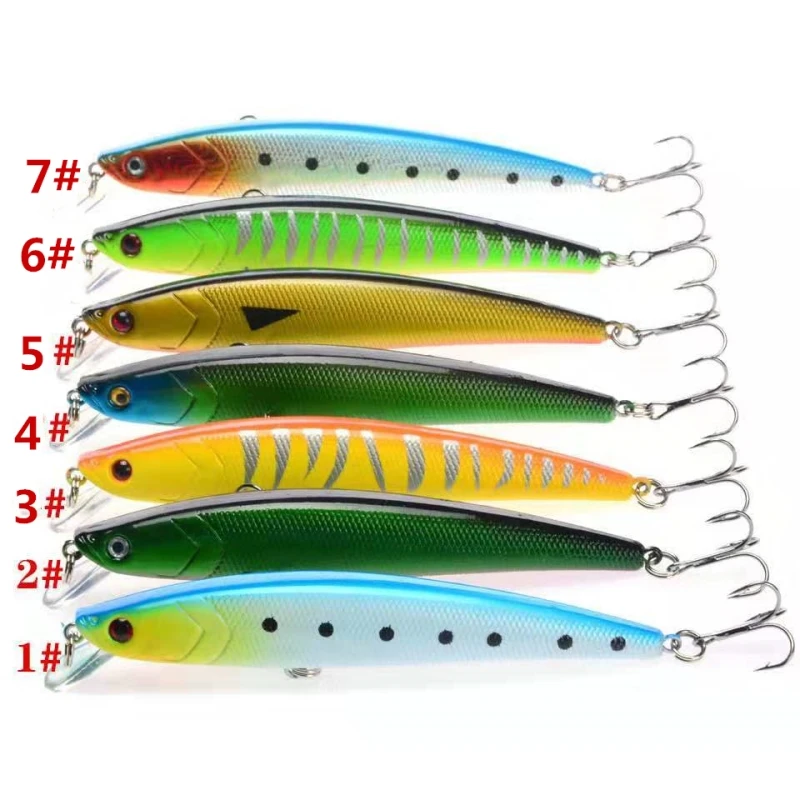 1 pcs 11cm/10g Hard Bait Minnow Fishing lures Peche Bass Trolling Artificial Crankbait Carp Tackle | Спорт и развлечения
