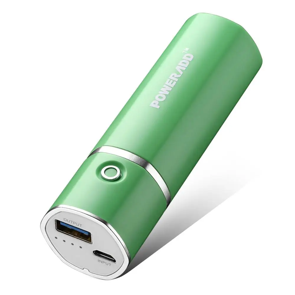Power add Slim2 5000 мА портативное зарядное устройство USB порты внешний аккумулятор для