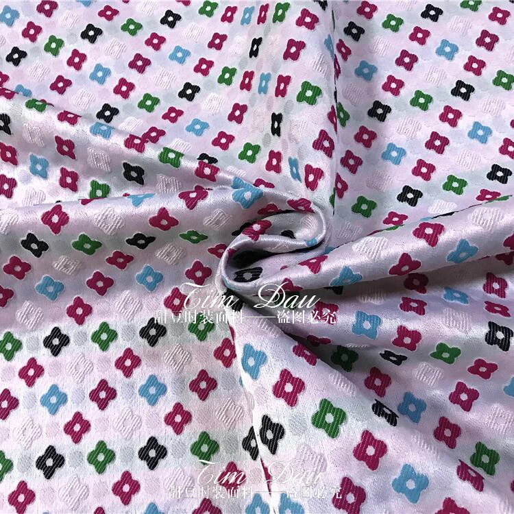 Темпераментные цветы жаккард из шероховатой ткани платье Тренч пальто Модная