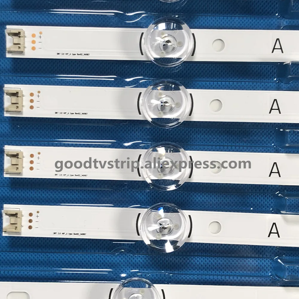 100% Новинка 0riginal 10 шт (5*5 * B) светодиодный backlgith полосы для 49LB5500 LC490DUE Innotek DRT 3 0 49 A B