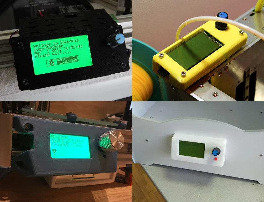 AZSMZ 12864 ЖК дисплей с большой SD или TF картой умный контроллер для 3D принтера панель