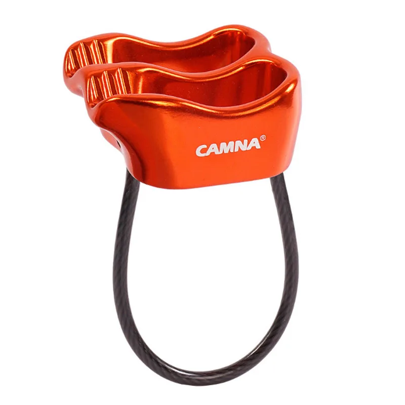 P33 ATC Escalade Descender Guard скалолазание двойной слот Веревка Защита доступа Belay