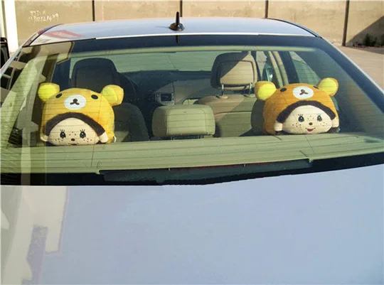 MDH подголовник автомобиля оказался медведь/кролик подушка для шеи мягкий