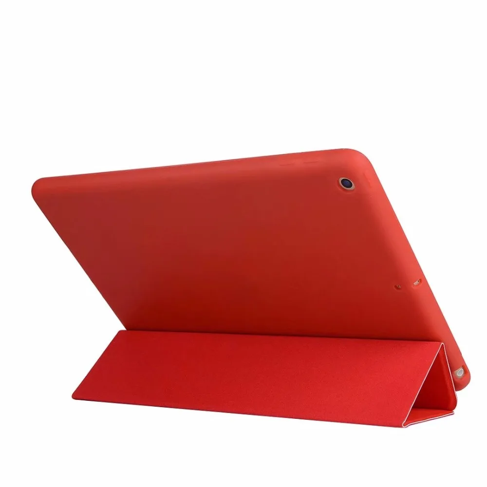 Чехол для Apple iPad 9,7 5th 6th Generation A1822 A1893 A1954 Smart Sleep Awake кожаный мягкий силиконовый чехол-накладка Funda