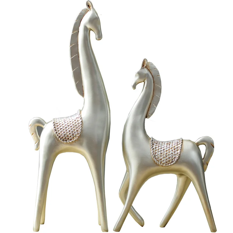 Подарок в современном стиле украшение для гостиной олень смола ремесло подарок