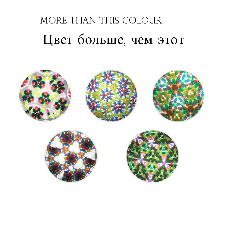 Игрушки калейдоскопы вращающиеся caleidoscopio пластиковая бумага детский