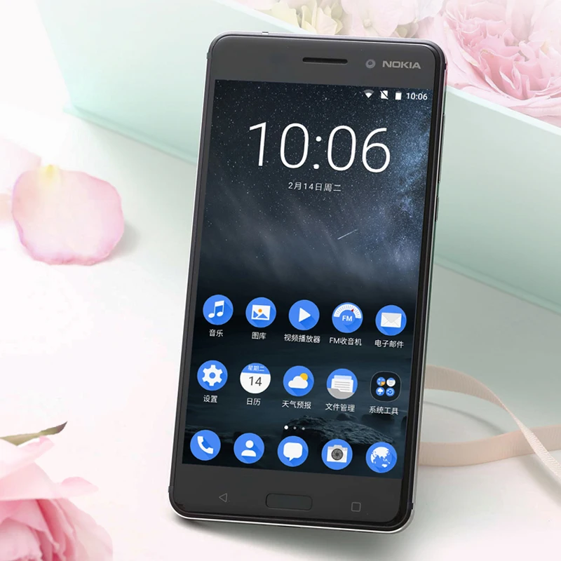Разблокированный оригинальный Nokia 6 Смартфон android 7 0 Wi-Fi 5 'ɴ Гб Оперативная