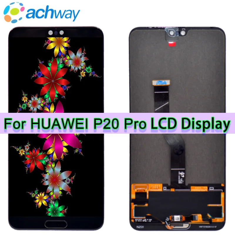 Тестовый 6," ЖК huawei P20 Pro ЖК-экран Сенсорная панель дигитайзер сборка P20 Pro CLT-AL01 ЖК-дисплей P20 Plus