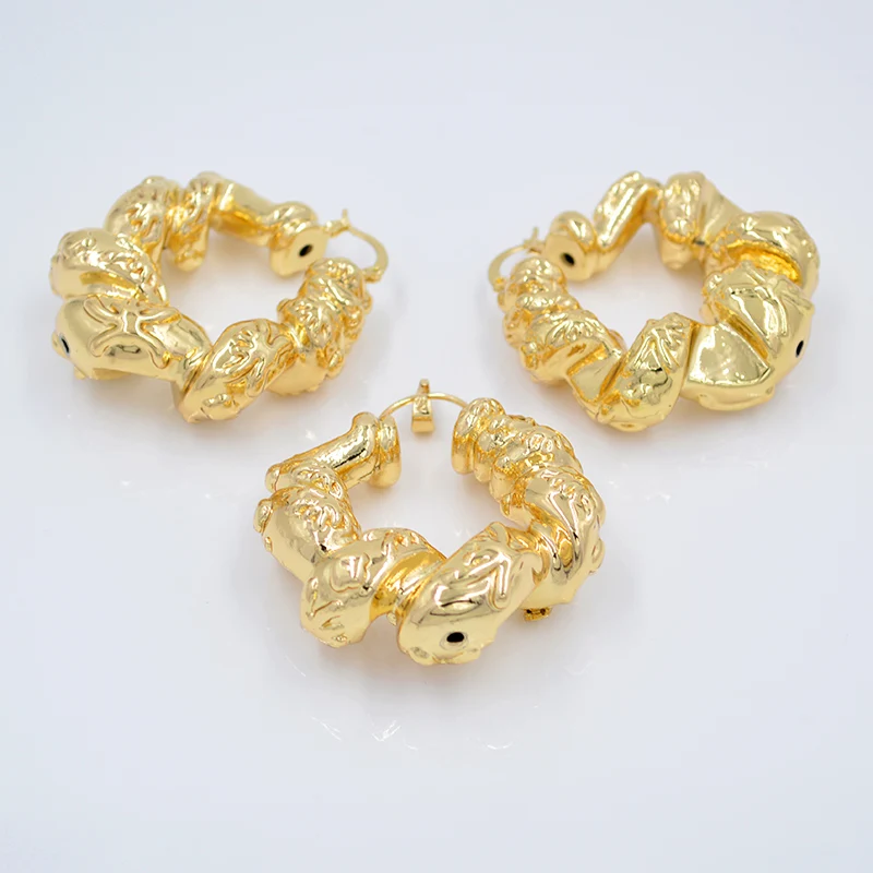 Sunny Jewelry эффектный комплект ювелирных изделий большой обруч Свадебные Уникальные