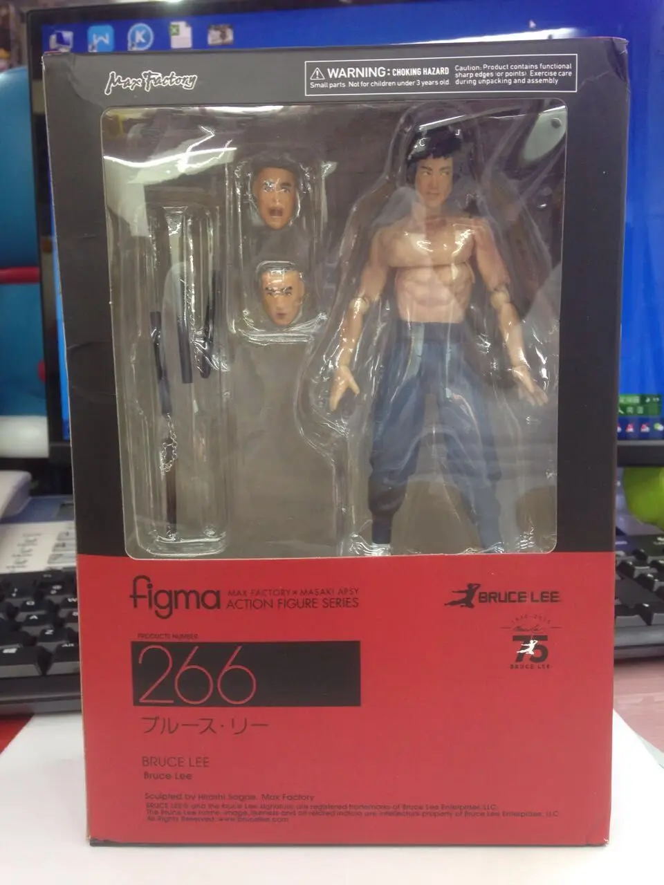1 шт. 14 см крутой Брюс Ли Китайский кунг фу Мастер ПВХ подвижные фигурки MF Figma 266