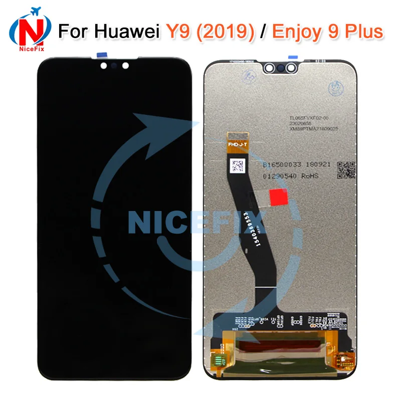 Для Huawei Y9 2019 Enjoy 9 Plus ЖК-дисплей сенсорный экран дигитайзер в сборе с сенсорной - Фото №1