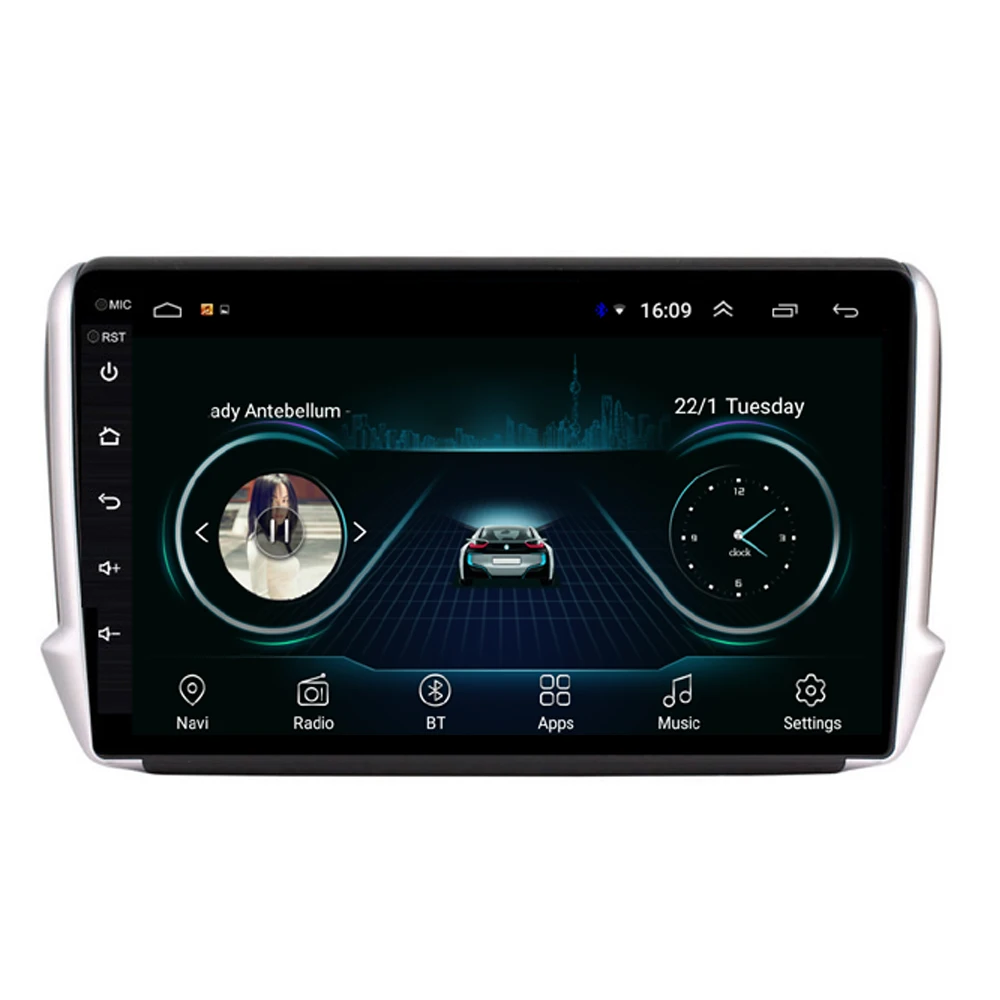 Автомагнитола с GPS встроенный Wi Fi мультимедийный плеер фронтальная камера mp3 mp4