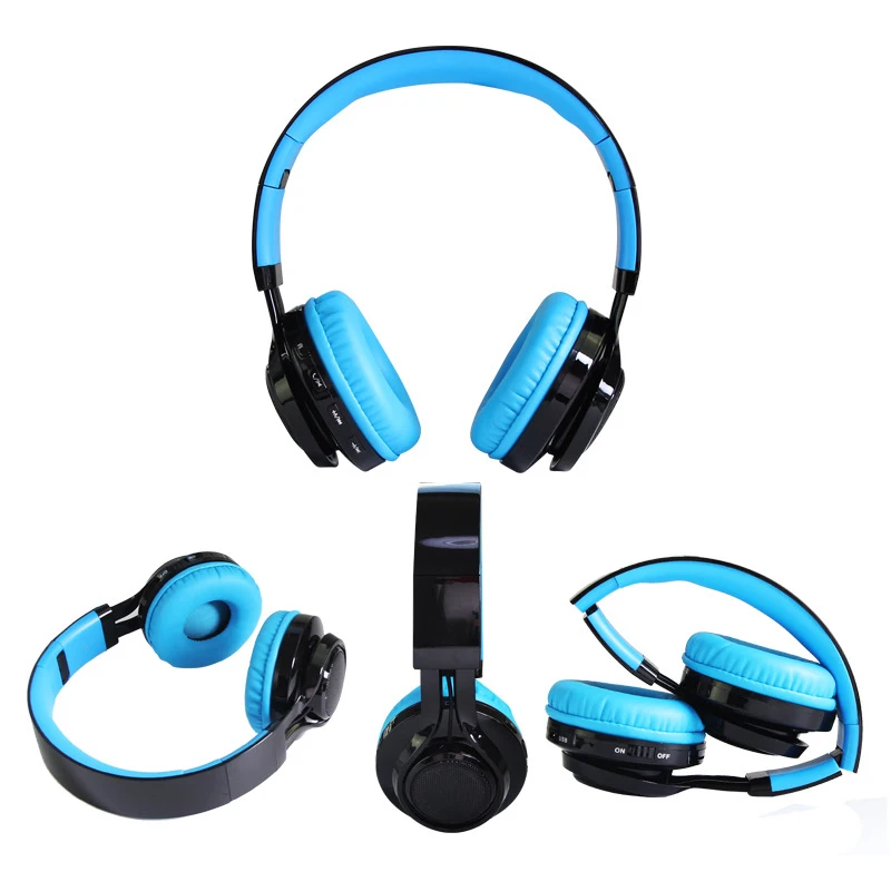 Новые беспроводные Bluetooth стерео наушники гарнитуры встроенный FM микрофон Беспроводные Стерео гарнитуры наушники с микрофоном/TF картой