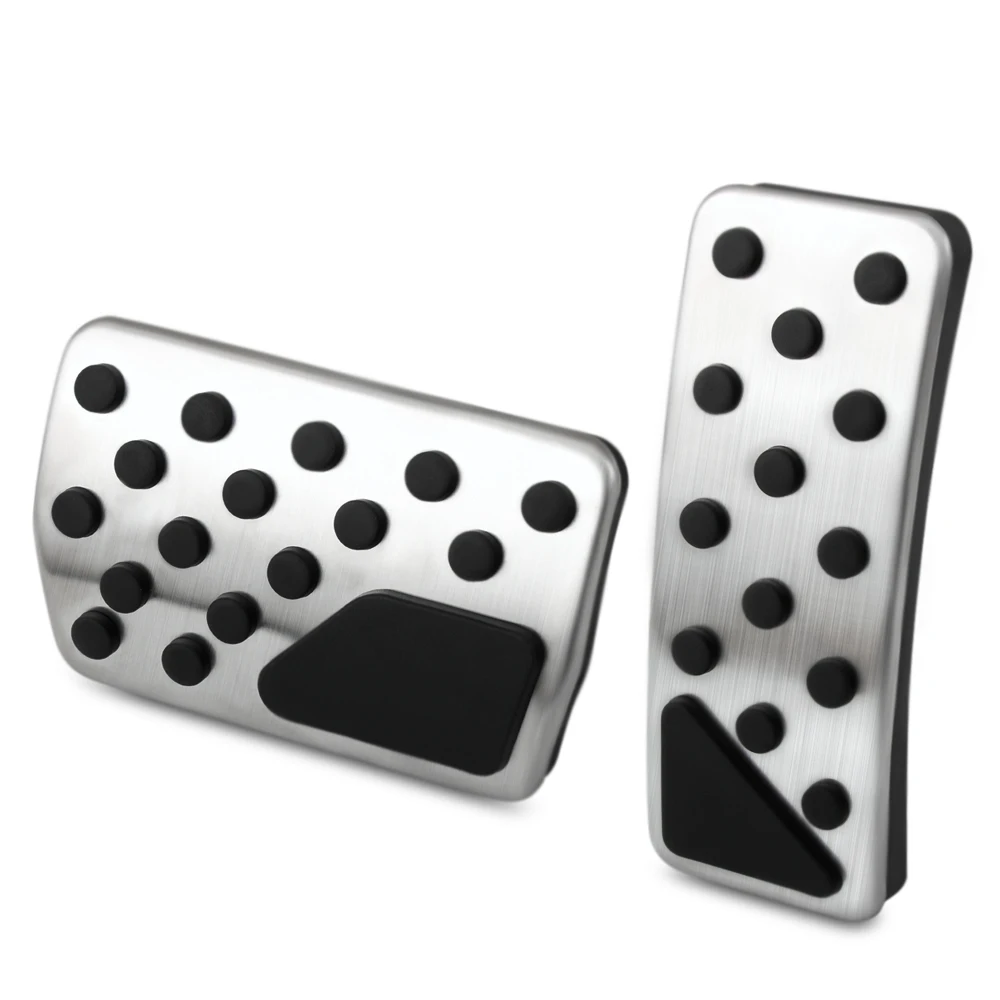 Автомобильный Стайлинг из нержавеющей стали автомобильный комплект для педали